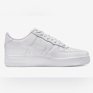 Nike Air Force 1 White Platform Sneakers